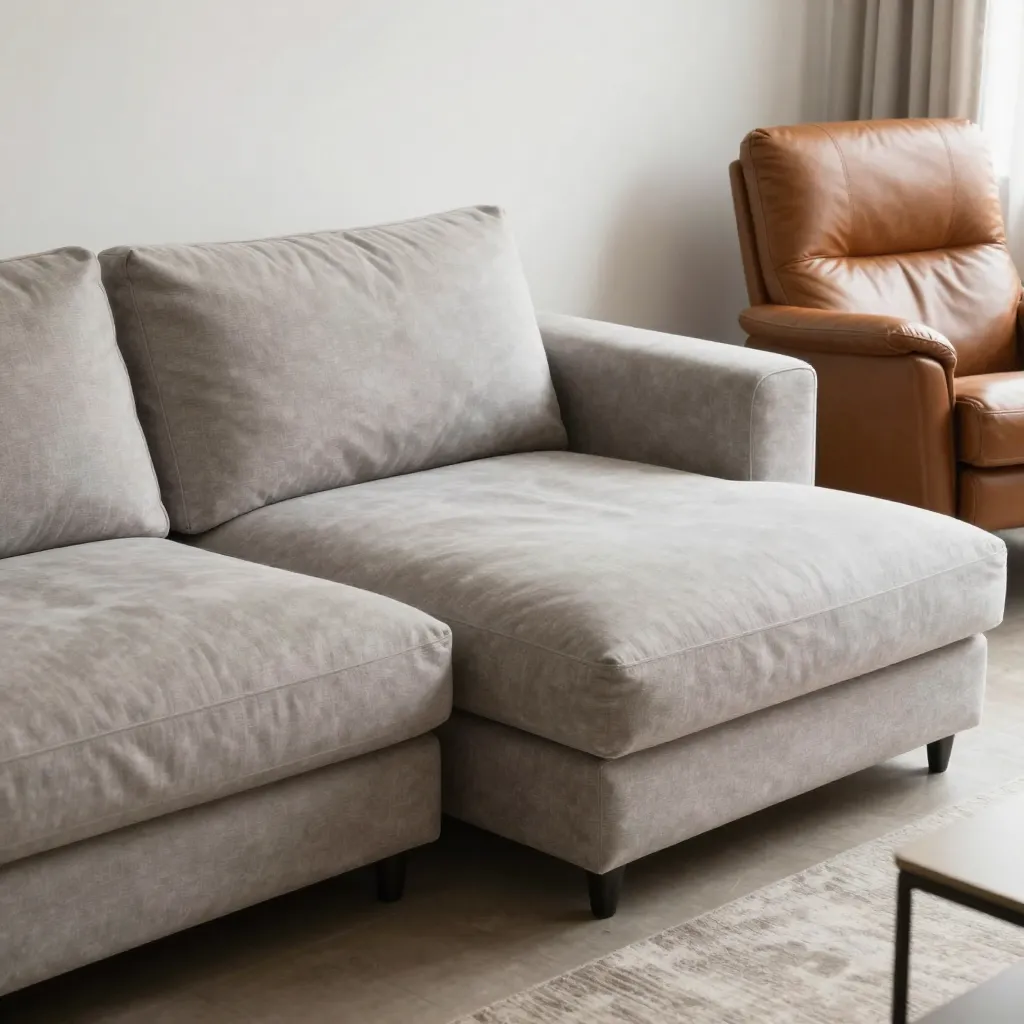 Natural light illuminating a clean room with minimal dust accumulation
